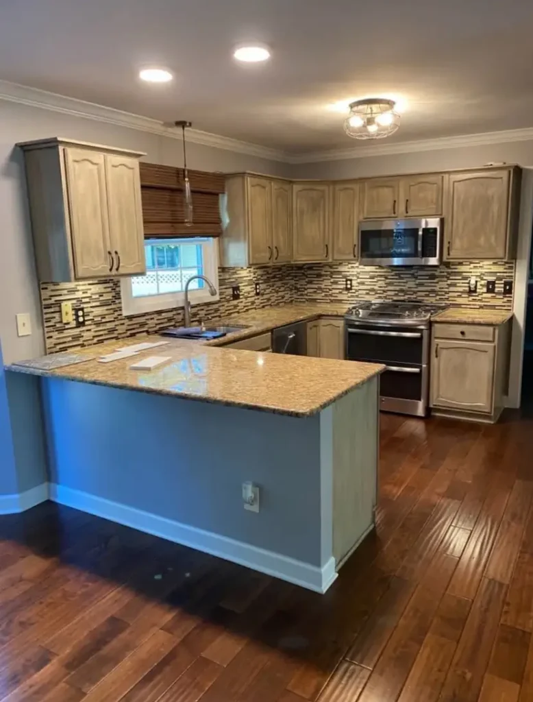 Kitchen Remodel in Oswego — kitchen cabinets installation