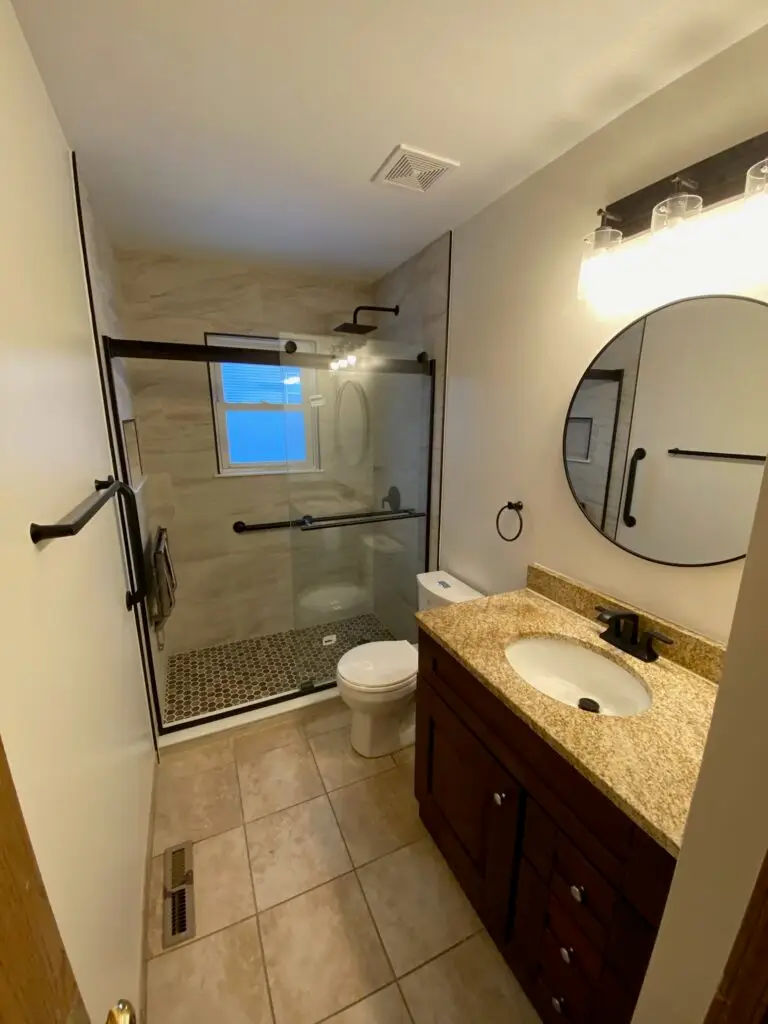 Tub-to-Walk-In Shower Conversion in Bolingbrook — mold remediation